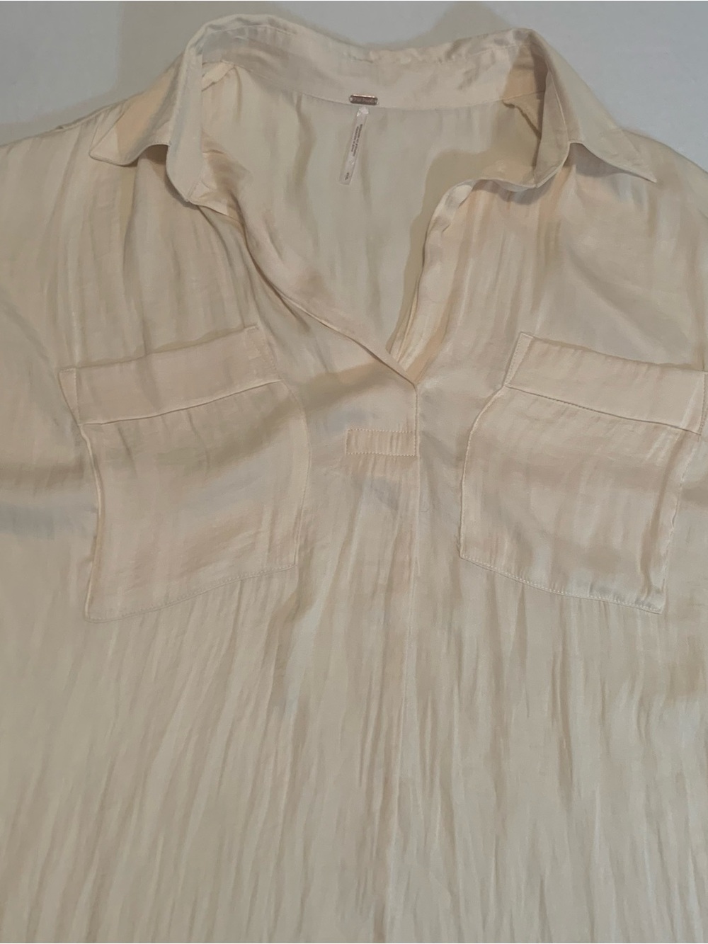 Free People Starry Dreams Pullover Ladies Size Small Loose Oversized Cream - Picture 3 of 6
